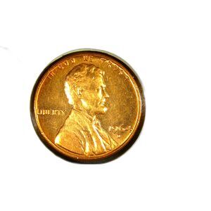 1964 D Lincoln Memorial Cent BU Red Lot 258